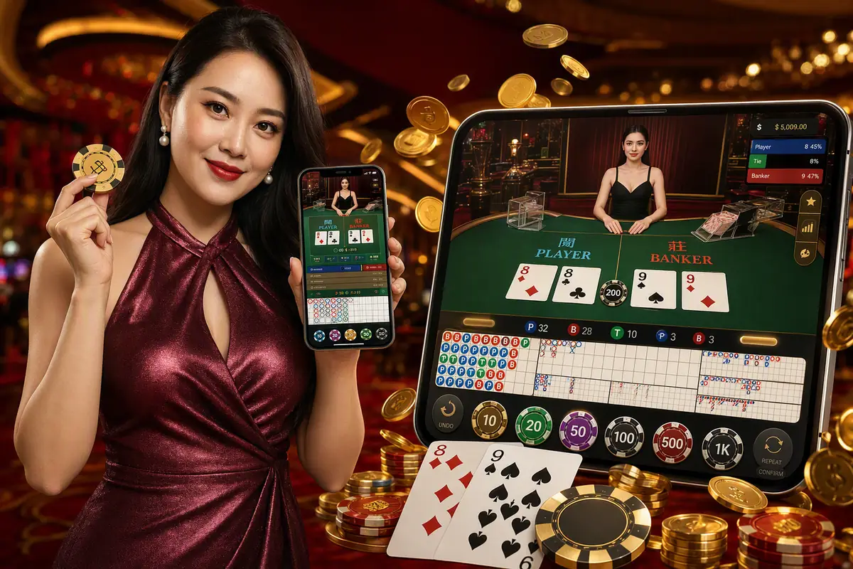 win8888 taruhan langsung meja baccarat dealer hidup